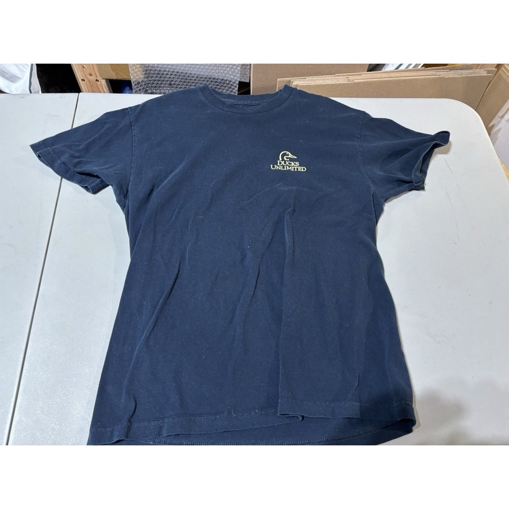 Vtg Ducks Unlimited Duck Call‎ Black L Tshirt
